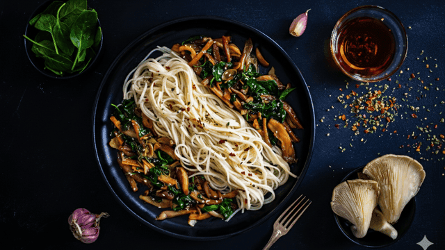 Mushroom marsala capellini-2